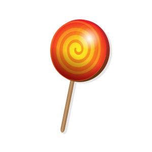 Honiglollies, ca 16g, rund