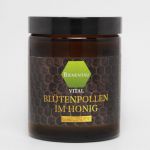 Blütenpollen im Honig