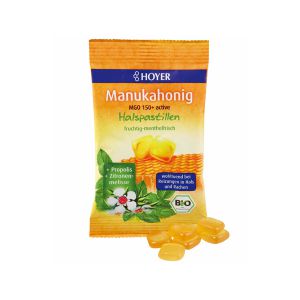 Manukahonig Halspastillen BIO 30 g